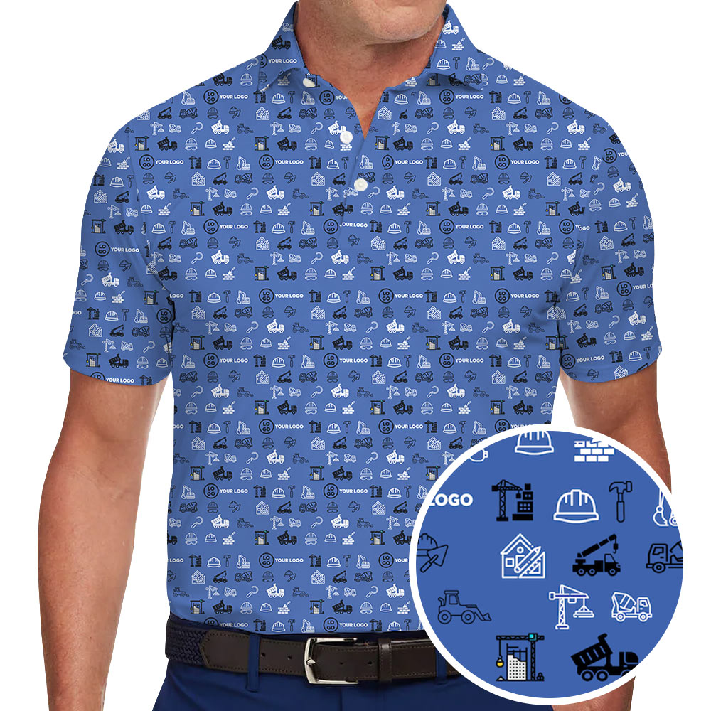 Custom Small Logo And Color Company Polo Shirt - variant image 1