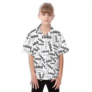 Fully Custom Hawaiian Shirt For Kids