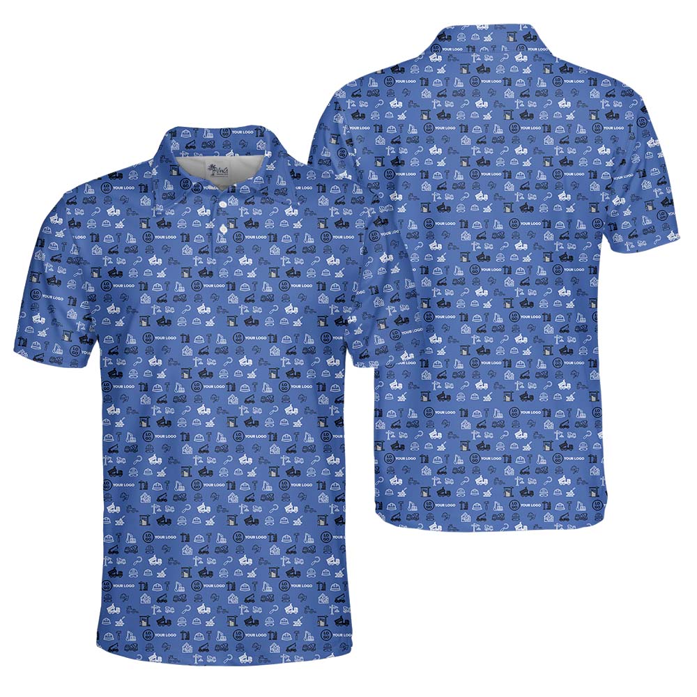 Custom Small Logo And Color Company Polo Shirt