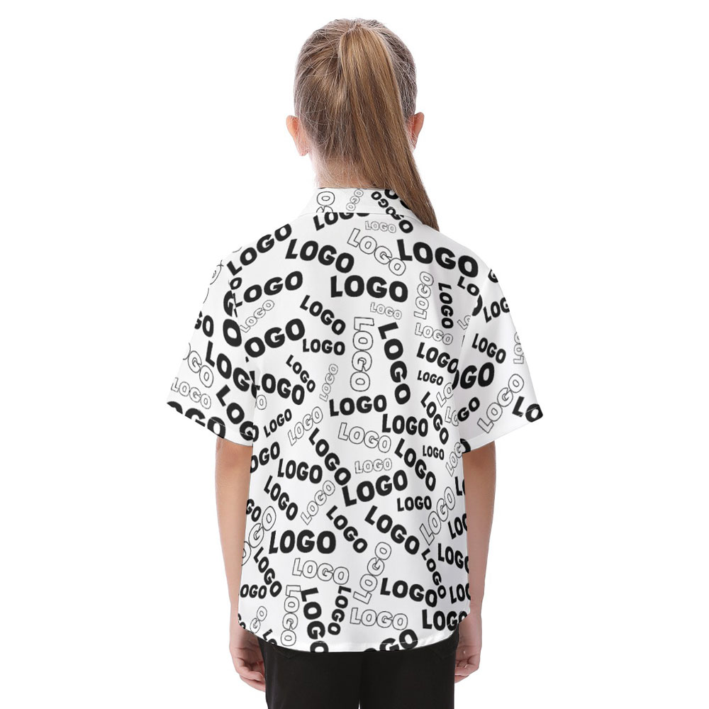 Fully Custom Hawaiian Shirt For Kids