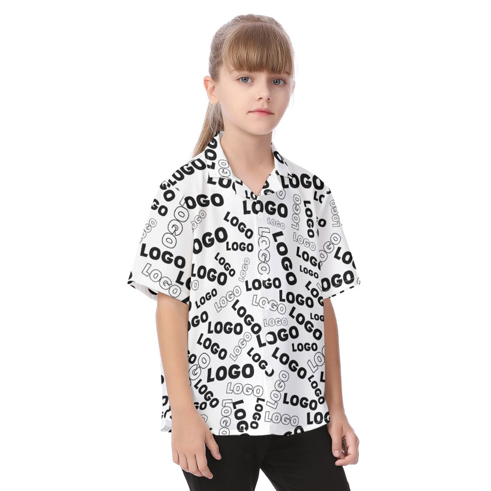 Fully Custom Hawaiian Shirt For Kids