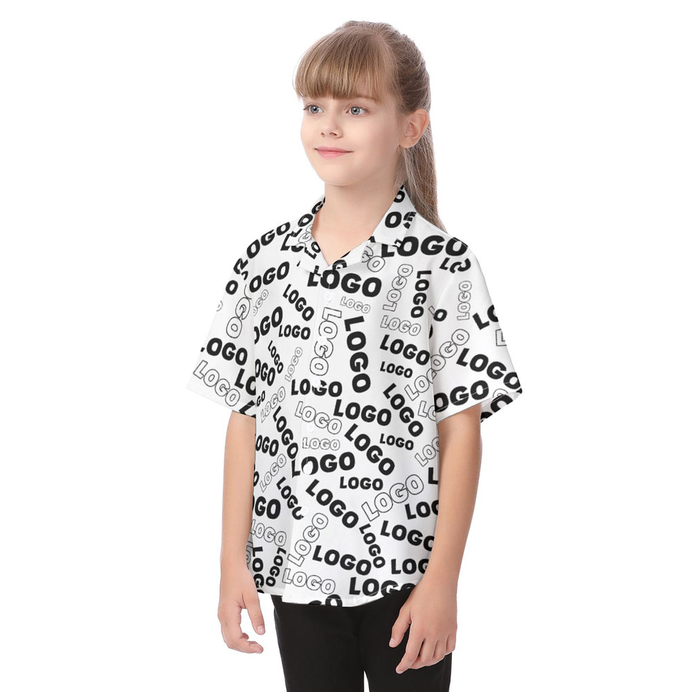 Fully Custom Hawaiian Shirt For Kids