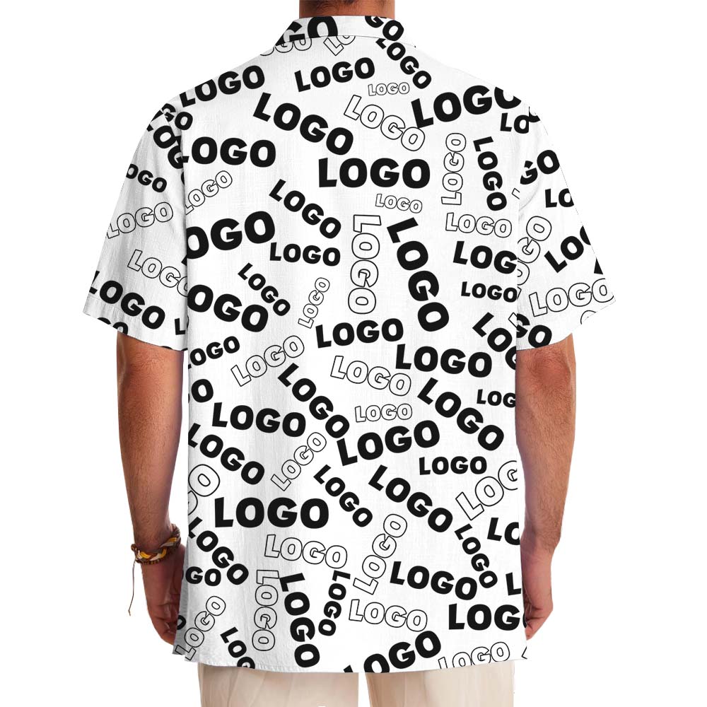 Custom Logo And Color Hawaiian Shirt