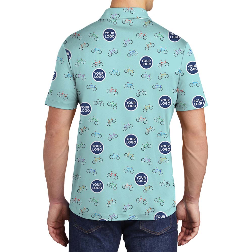 Cycling Polo Shirt With Custom Logo And Preview