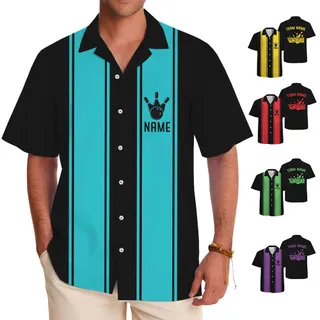 Personalized Bowling Hawaiian Shirt With Name
