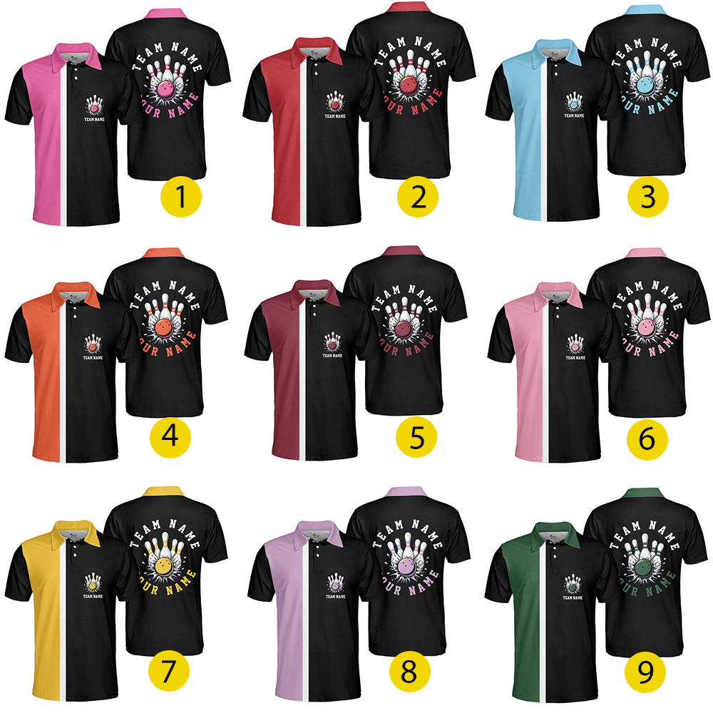 Personalized Bowling Jerseys For Team