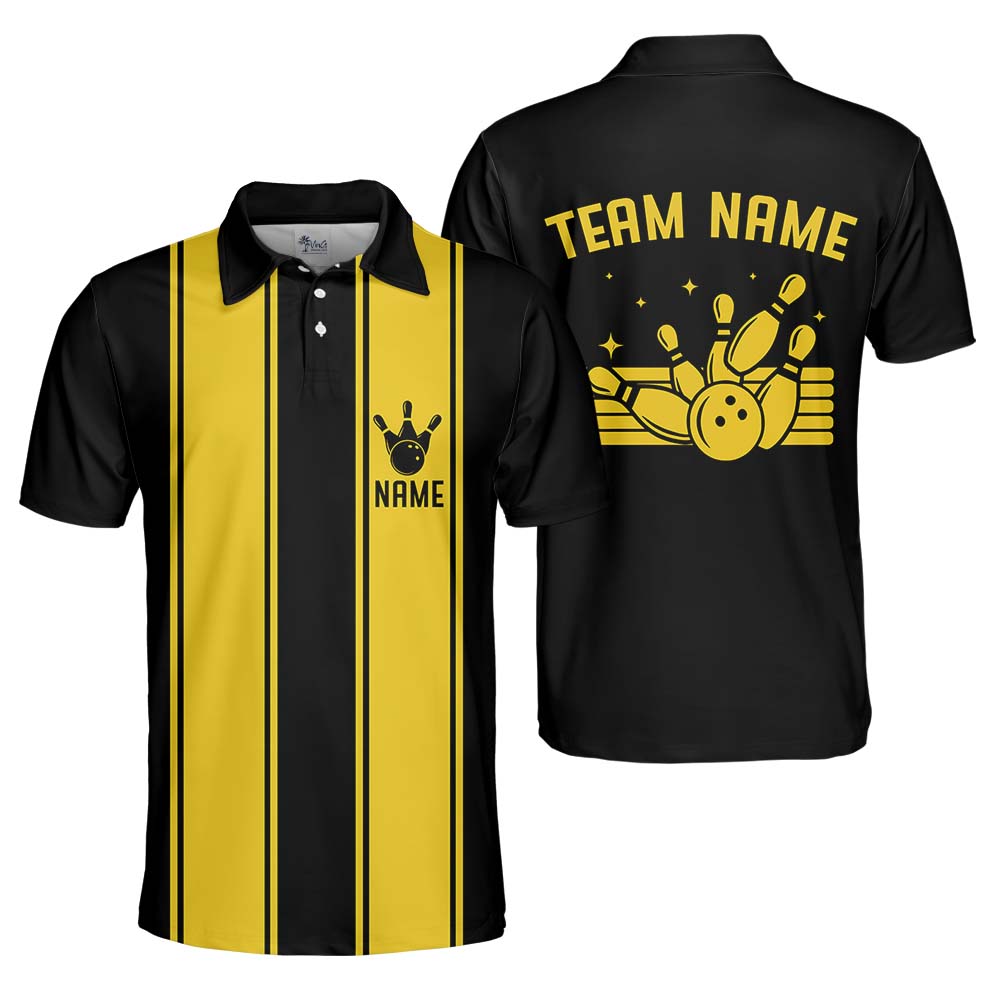 Personalized Name Bowling Polo Shirt For Men And Women