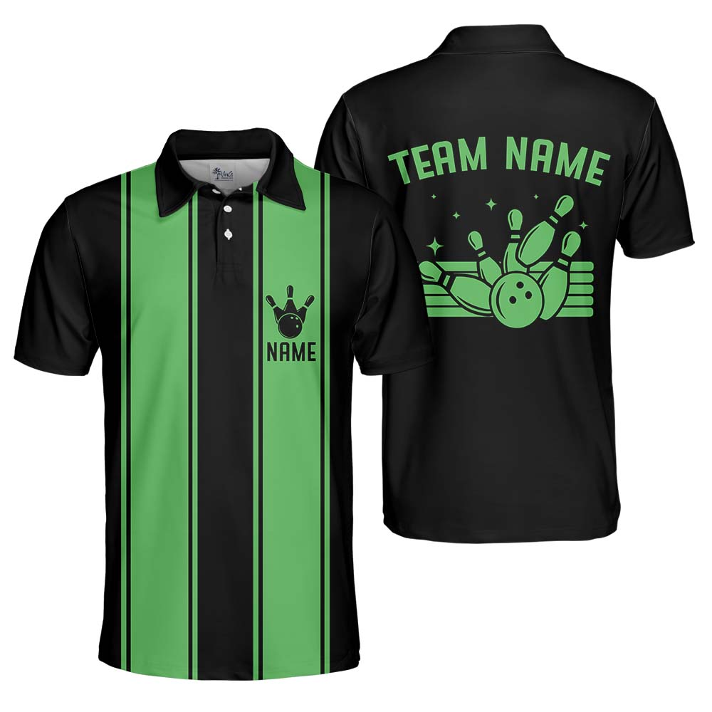 Personalized Name Bowling Polo Shirt For Men And Women