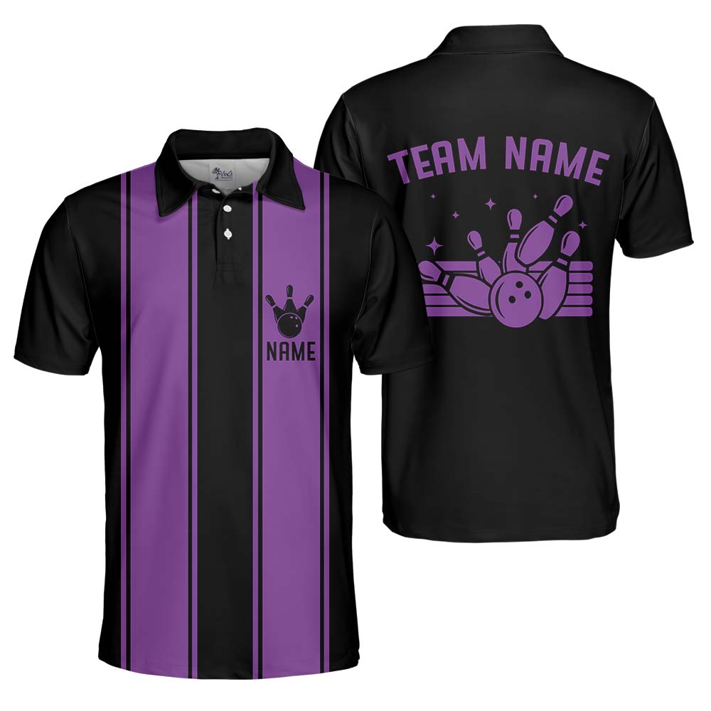 Personalized Name Bowling Polo Shirt For Men And Women