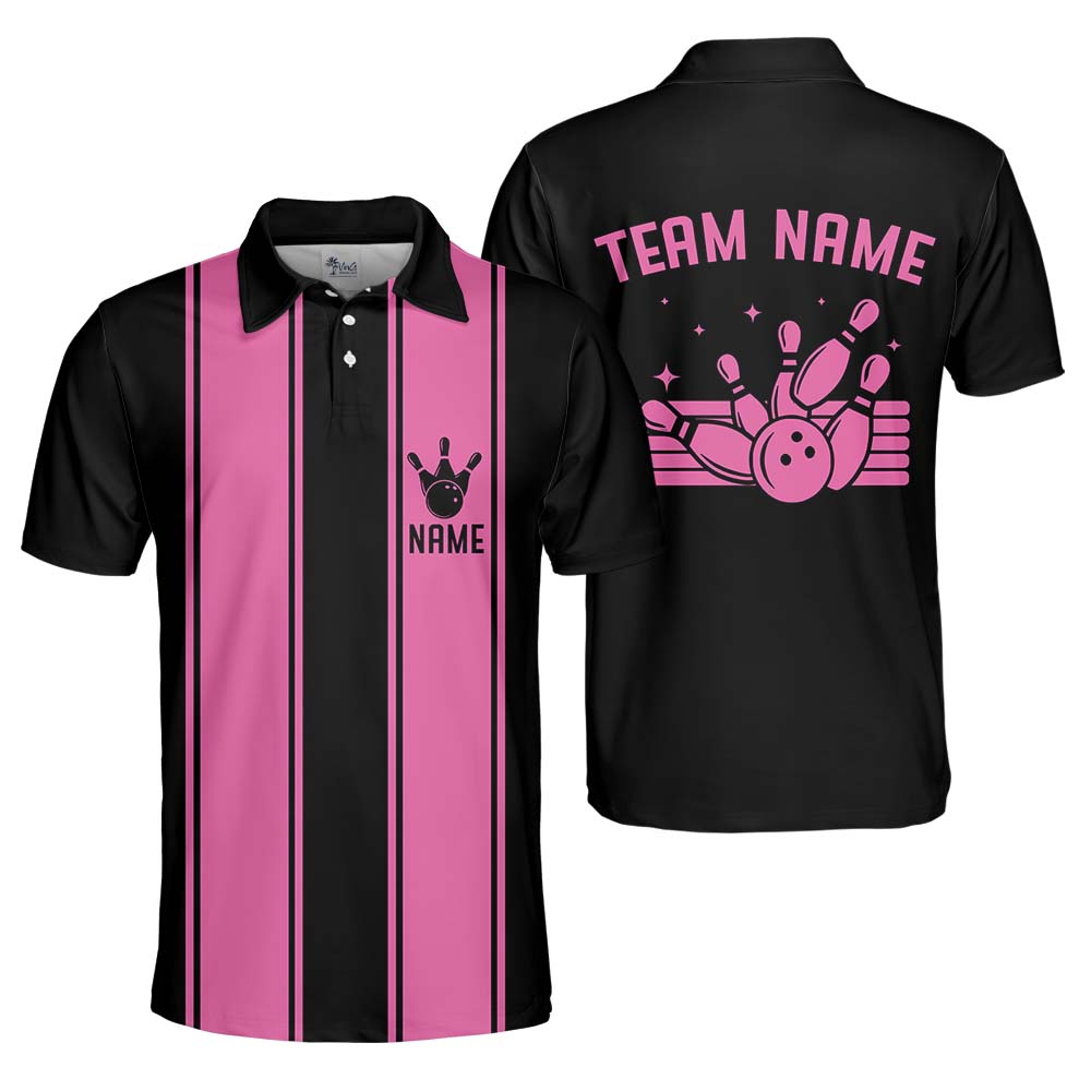 Personalized Name Bowling Polo Shirt For Men And Women