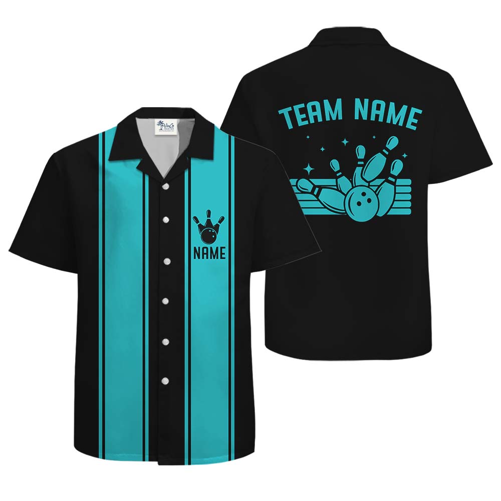 Personalized Bowling Hawaiian Shirt With Name