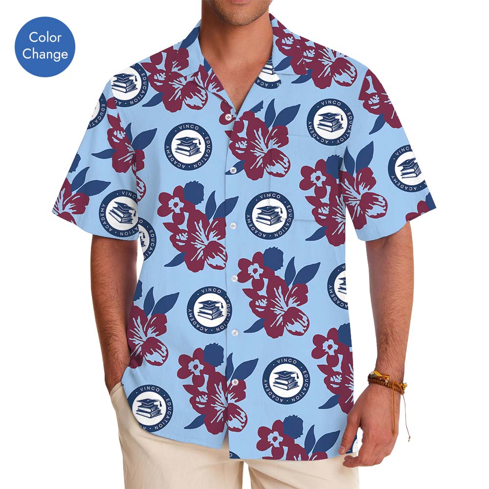 Design Your Own Hawaiian Shirt With Custom Logo And Color - variant image 1