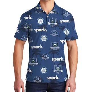 Island Vibe Custom Logo Polo Shirt For Men And Women