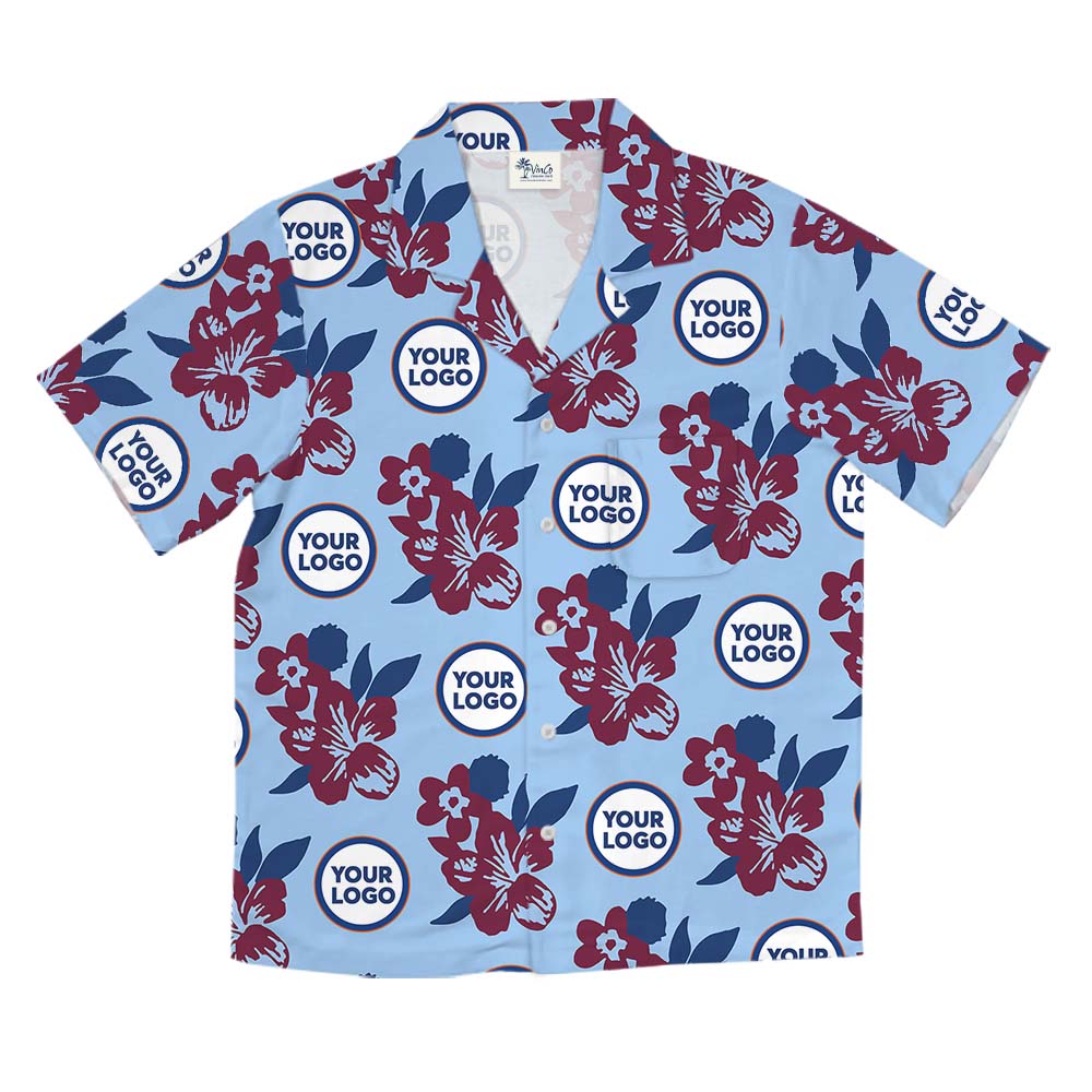 Design Your Own Hawaiian Shirt With Custom Logo And Color