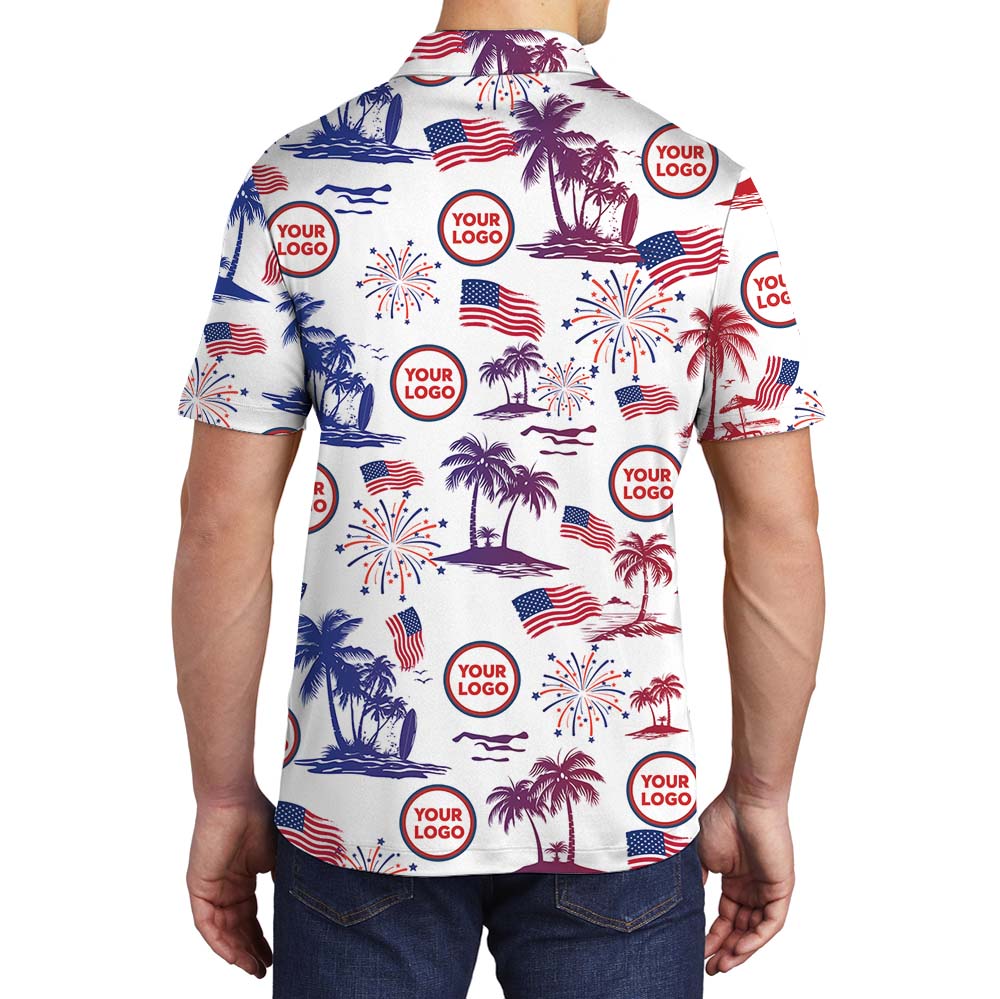 American Spirit Custom Logo Polo Shirts