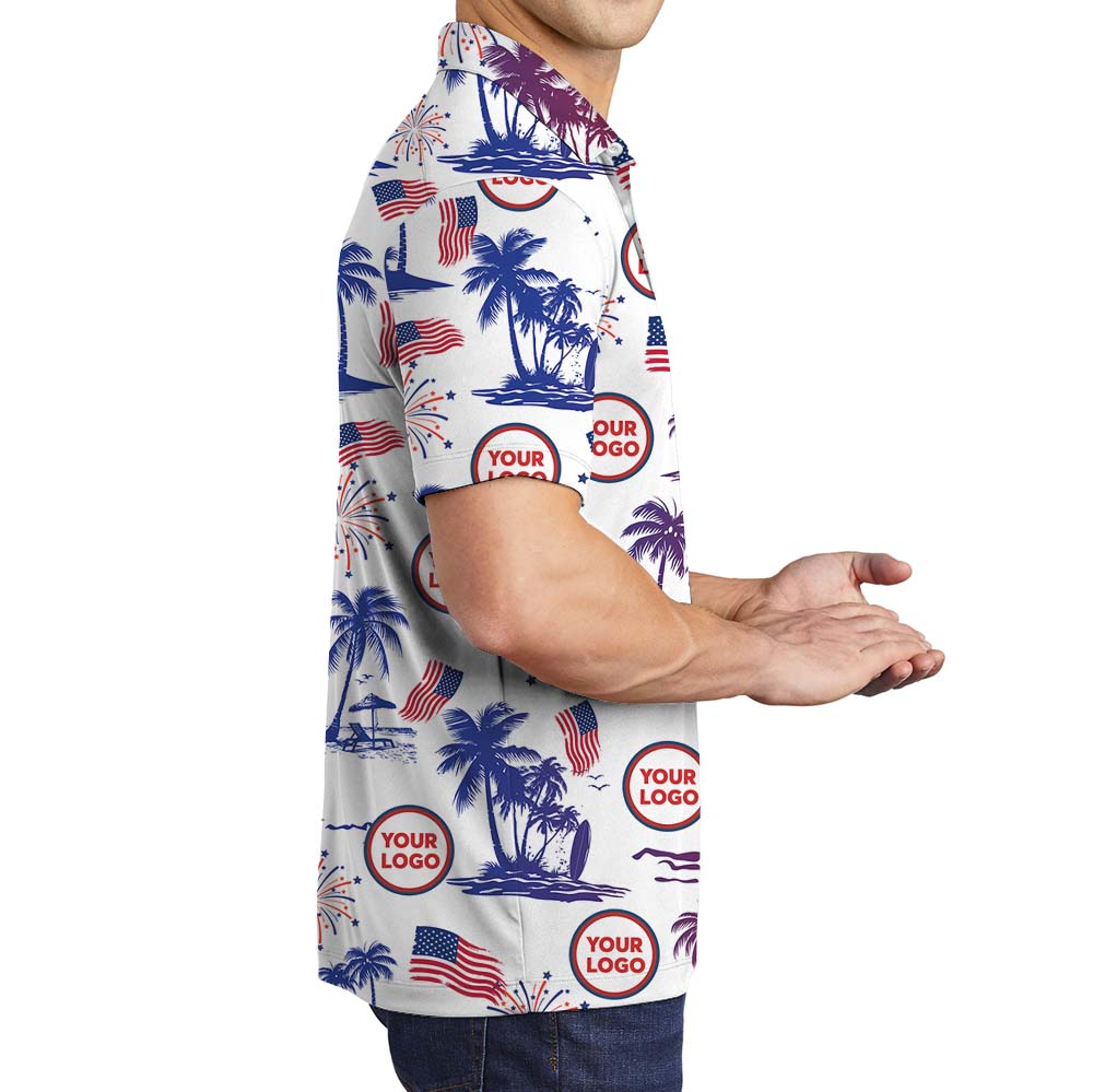 American Spirit Custom Logo Polo Shirts
