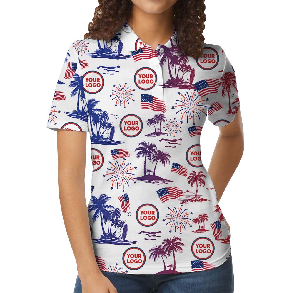 American Spirit Custom Logo Polo Shirts