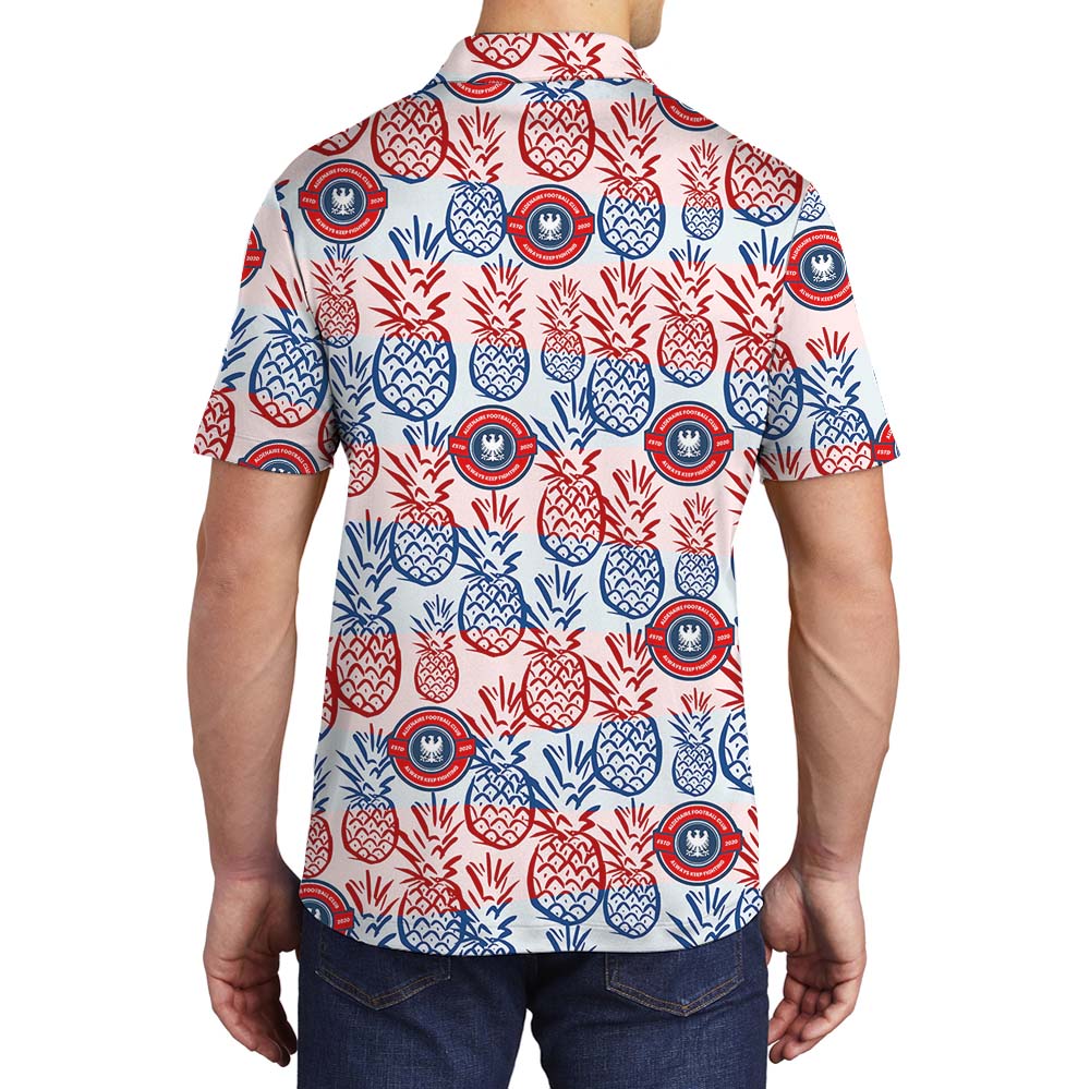 Custom Pineapple Polo Shirt With Custom Logo