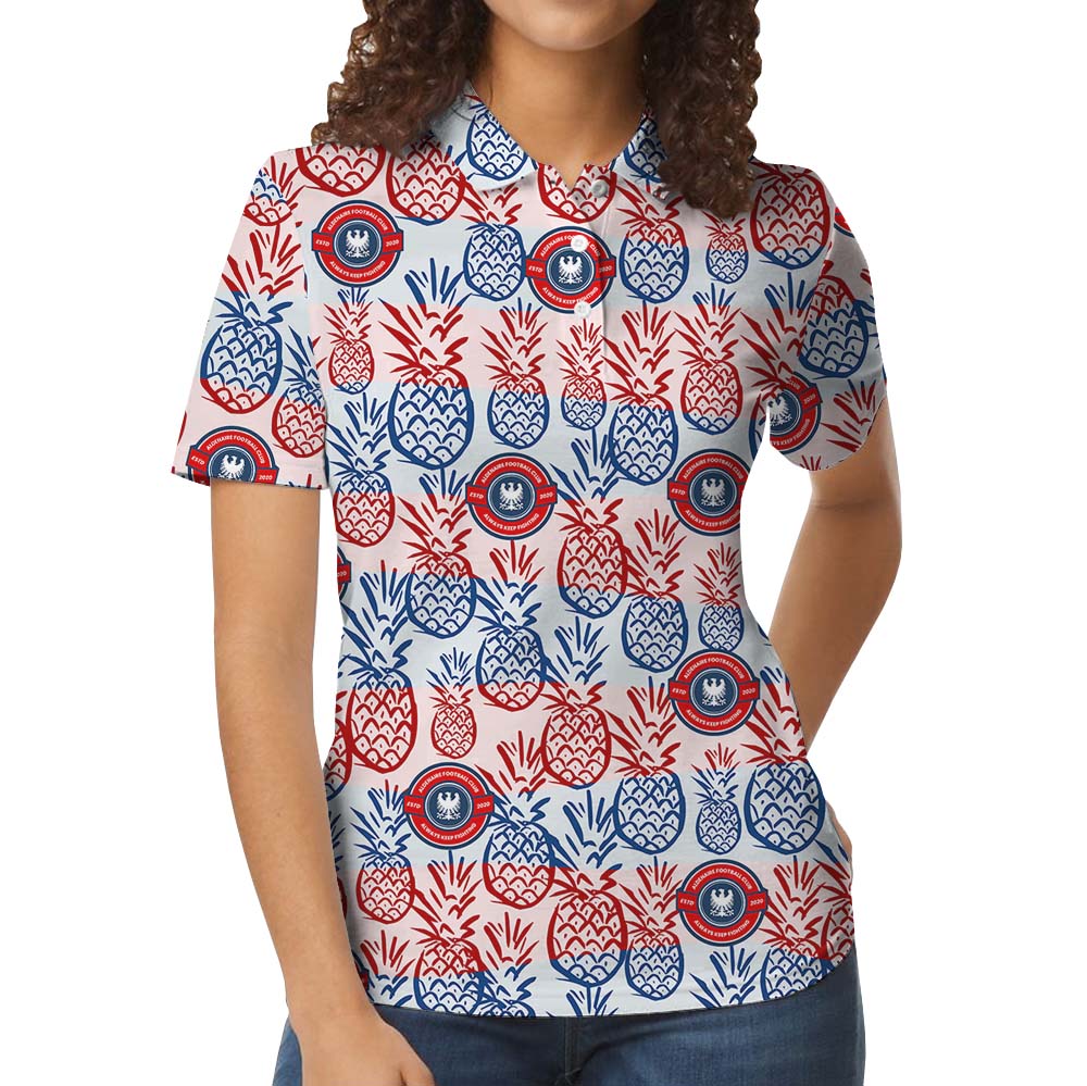 Custom Pineapple Polo Shirt With Custom Logo