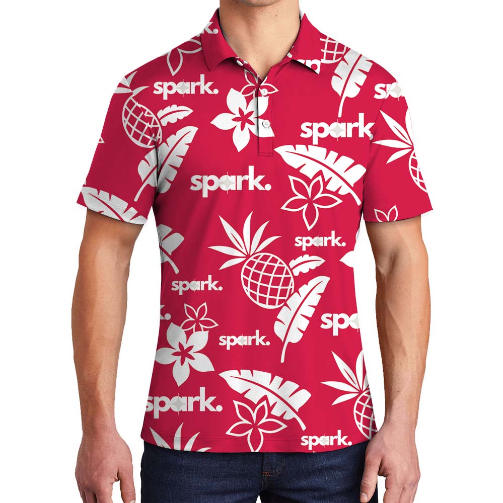 Design Your Tropical Polo Uniform With Logo - variant image 1