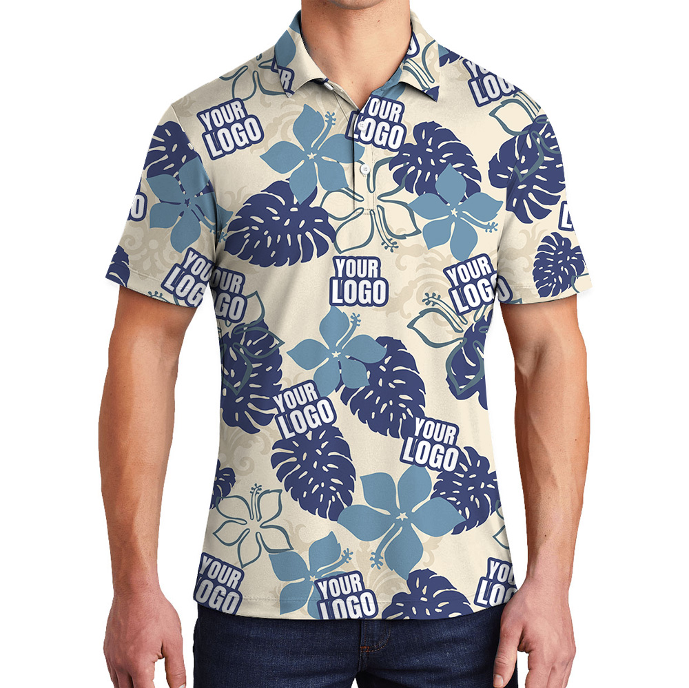 Vintage Polo Shirt With Custom Company Logo - variant image 1