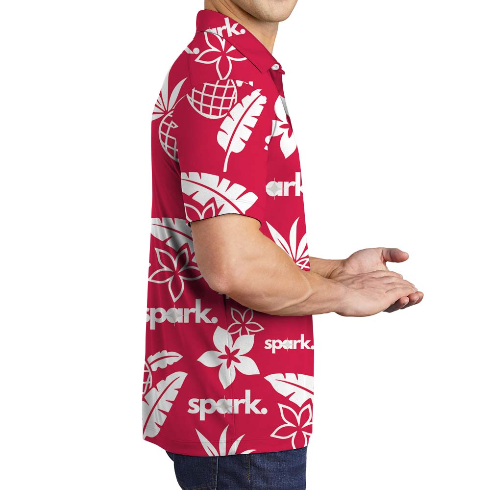 Design Your Tropical Polo Uniform With Logo