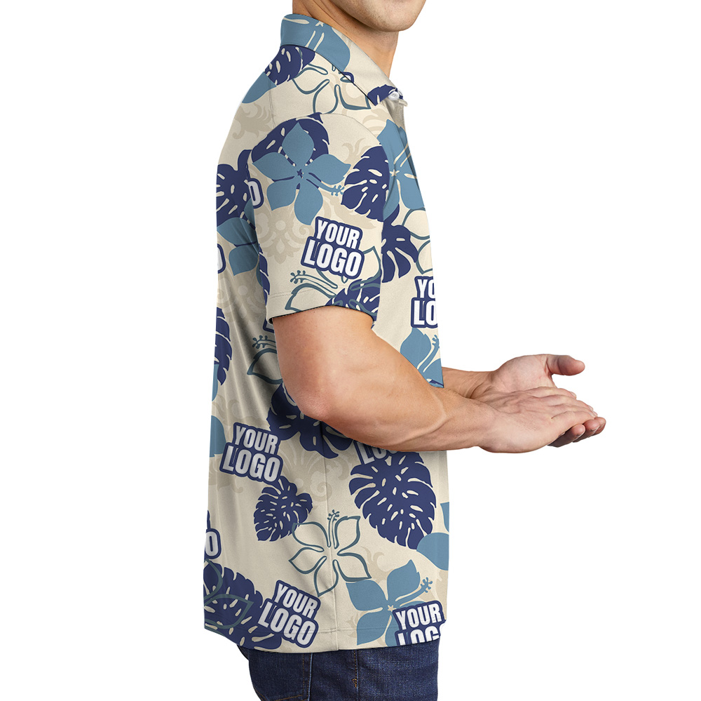 Vintage Polo Shirt With Custom Company Logo