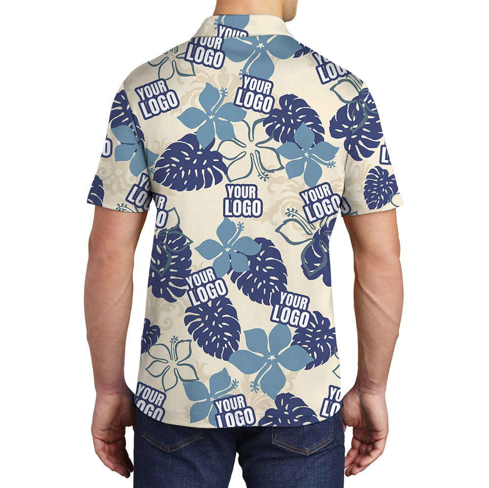 Vintage Polo Shirt With Custom Company Logo