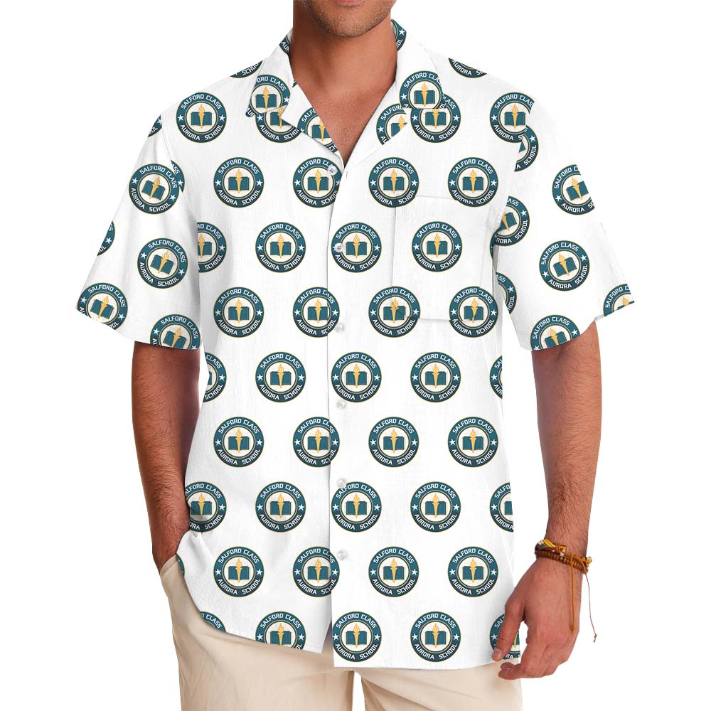 Custom Logo And Color Hawaiian Shirt For Branding - variant image 1