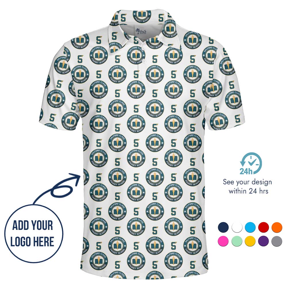 Fully Customizable Polo Shirt With Logo And Color