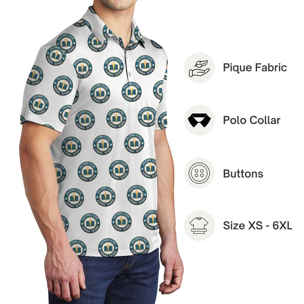Fully Customizable Polo Shirt With Logo And Color