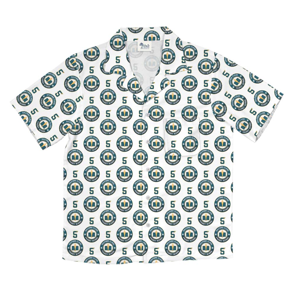 Custom Logo And Color Hawaiian Shirt For Branding