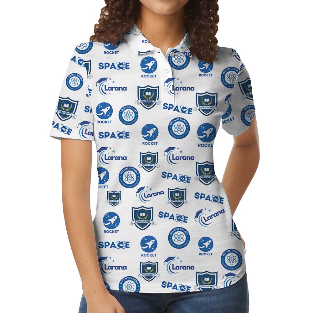 [Color + Logo] Custom Multiple Logos Polo Shirt With Preview