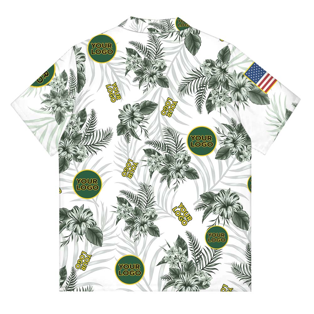 America Eagle Army Military Aloha Shirt With Custom Logo