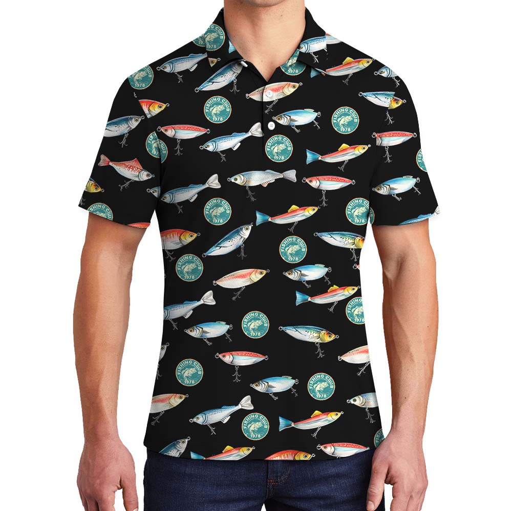Fishing Custom Club Logo Polo Shirt - variant image 1
