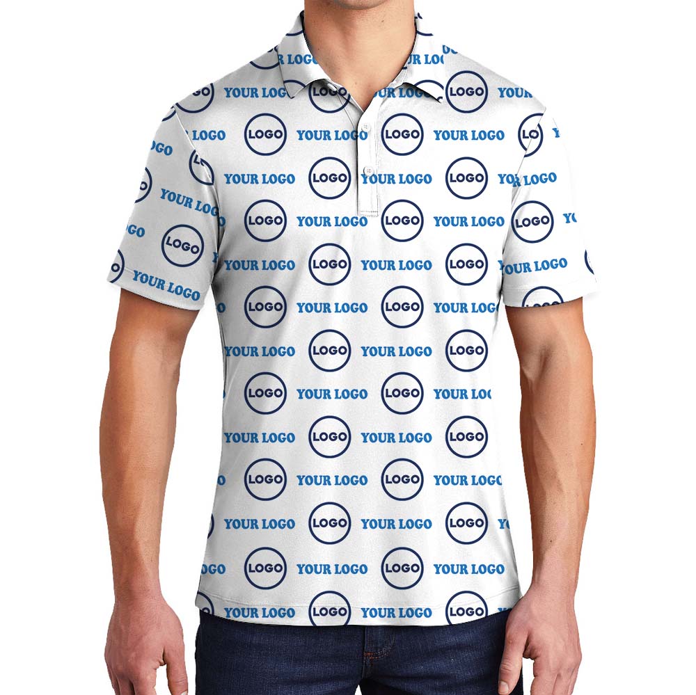 Customized Logo And Name Polo Shirt With Preview - variant image 1