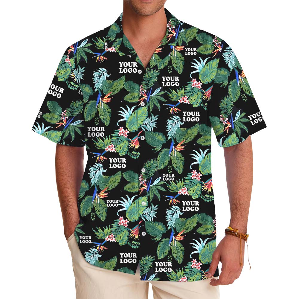 Jungle Fiesta Custom Logo Hawaiian Shirt With Logo - variant image 1