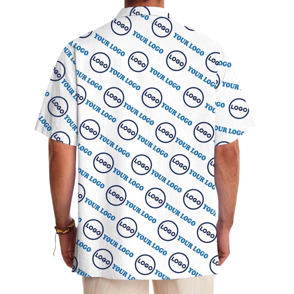 Custom Company Hawaiian Shirt With Logo And Name