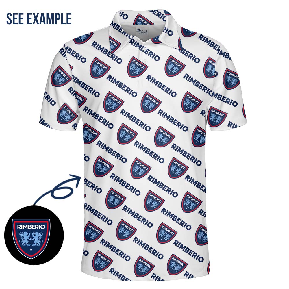 Custom Logo And Name Collared Shirt No Minimum