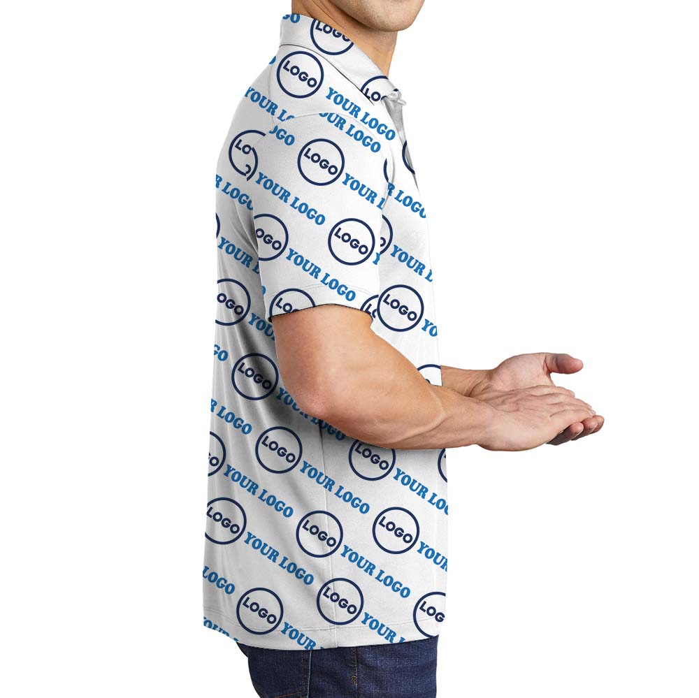 Custom Logo And Name Collared Shirt No Minimum