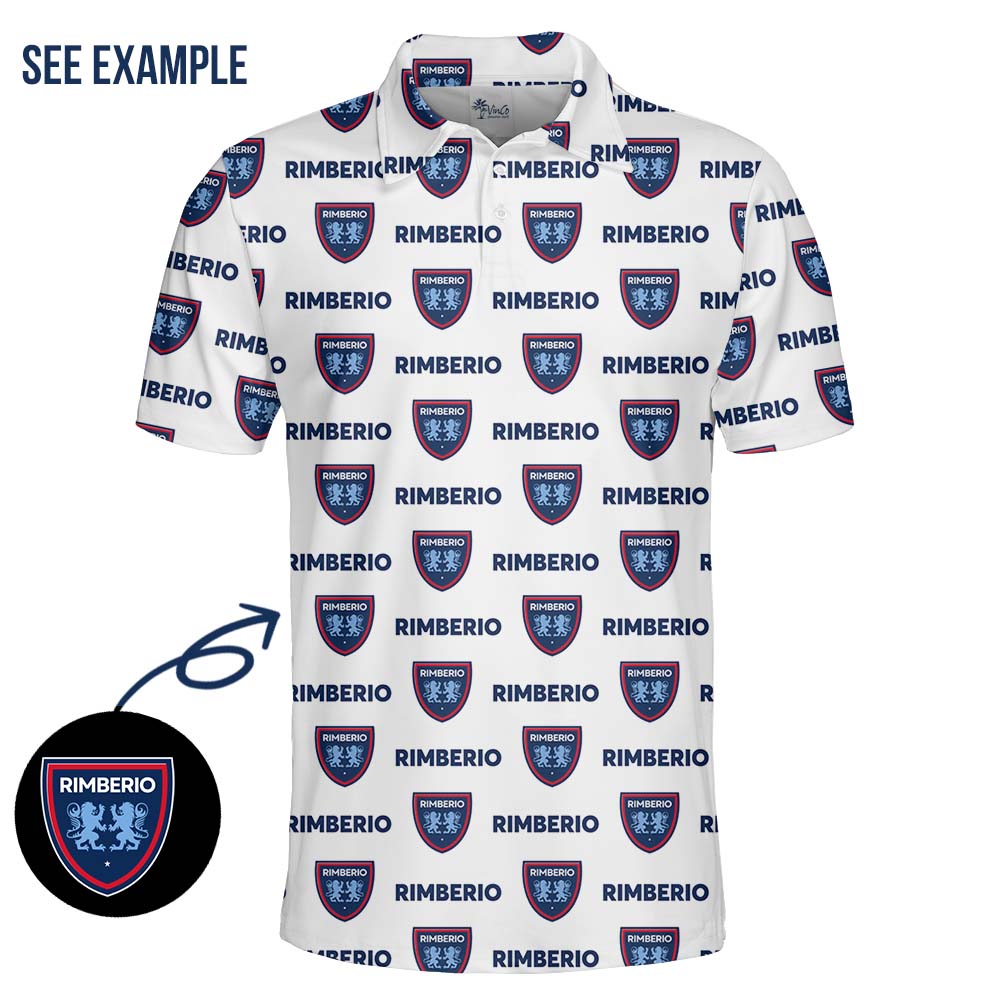 Customized Logo And Name Polo Shirt With Preview