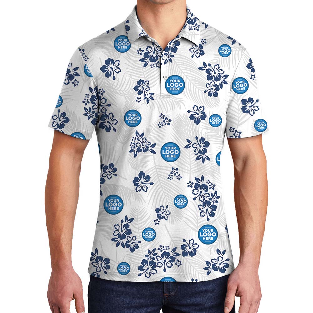 Beach Vibes Custom Logo Polo Shirt For Group - variant image 1