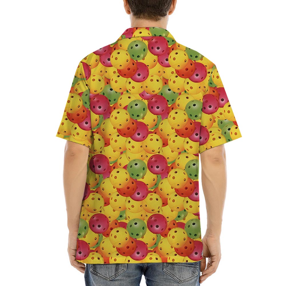 All Over Print Pickleball Hawaiian Shirt