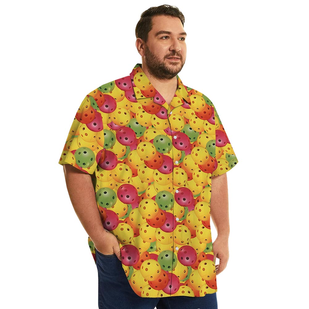 All Over Print Pickleball Hawaiian Shirt