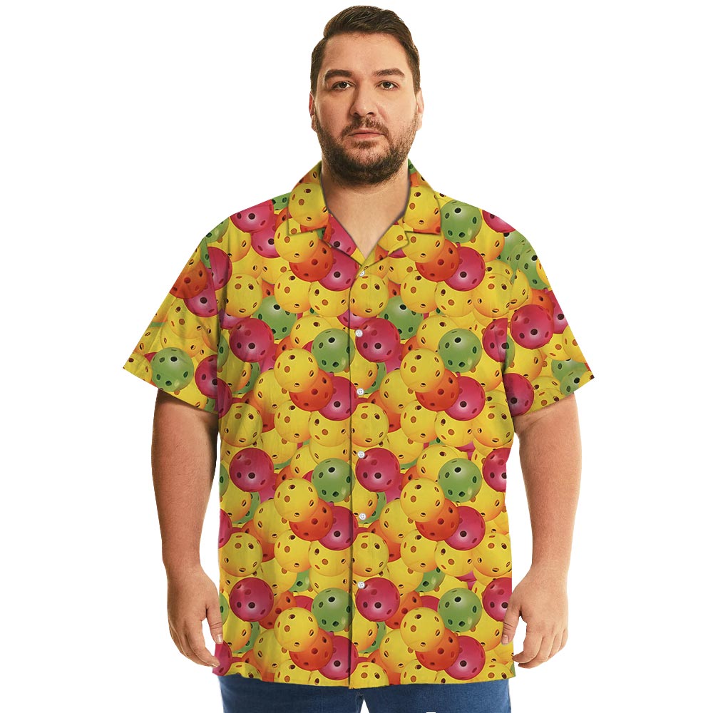 All Over Print Pickleball Hawaiian Shirt