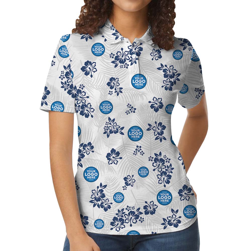 Beach Vibes Custom Logo Polo Shirt For Group