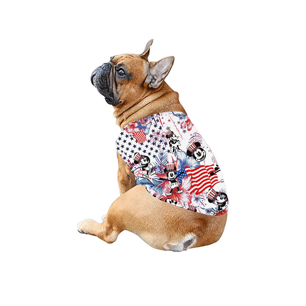 4th Of July Matching Family Hawaiian Outfit Steamboat Willie Mouse