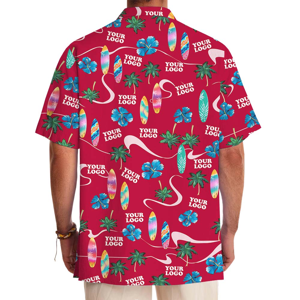 Beach Vibe Hawaiian Shirt With Logo Or Face On Them