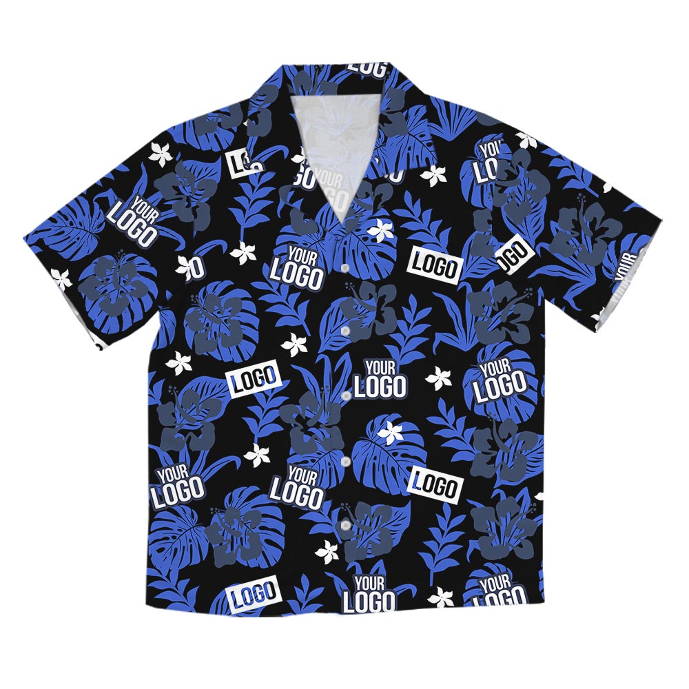 Bulk Order Logo Hawaiian Shirt With Preview No Minimum