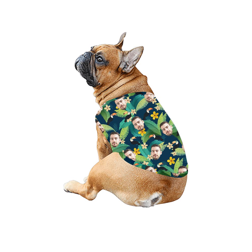 Custom Photo Tropical Toucan Matching Family Hawaiian Shirt Dress